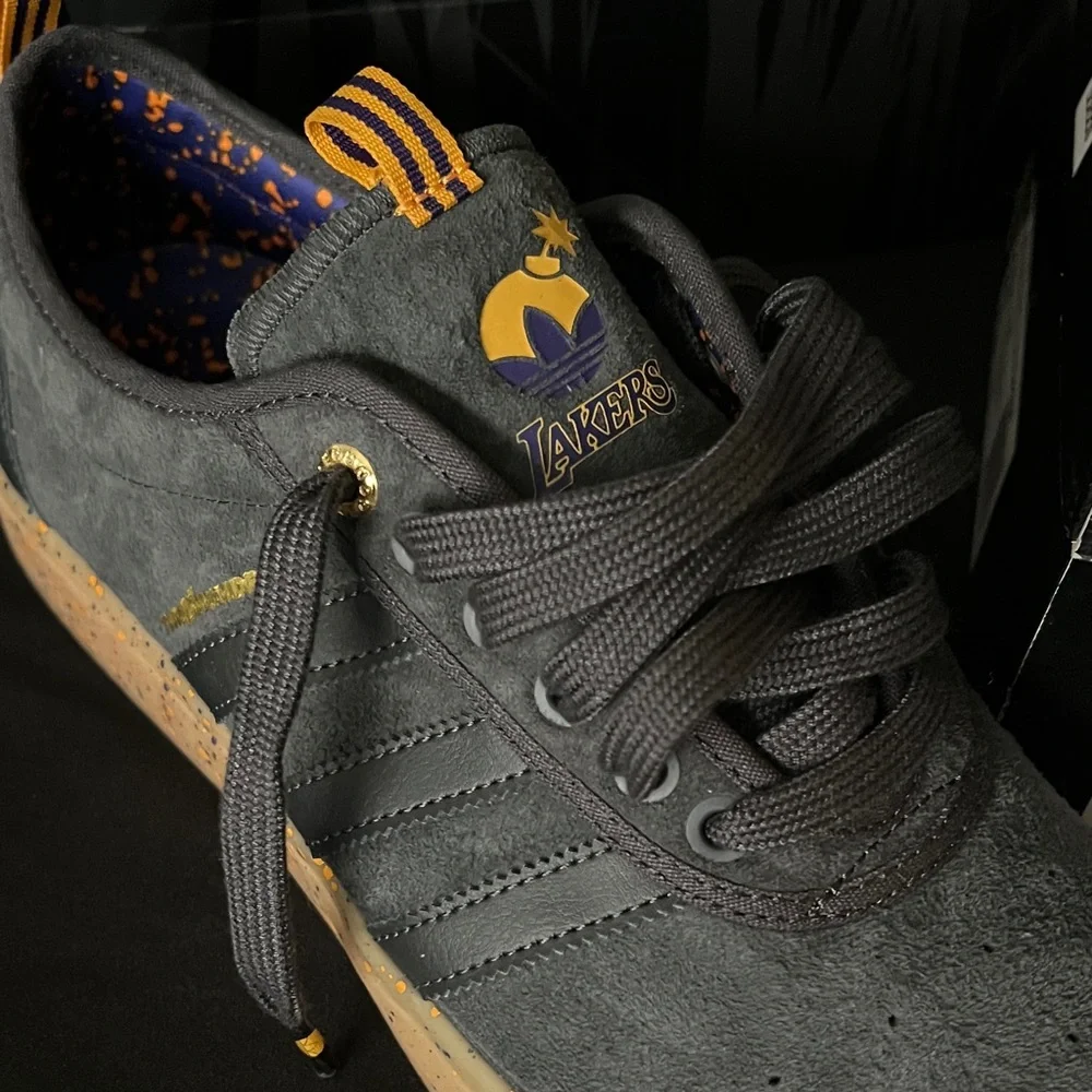 Adidas Lakers x The Hundreds Shoe - Picture 2 of 15